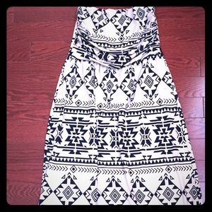 Maxi Strapless Dress